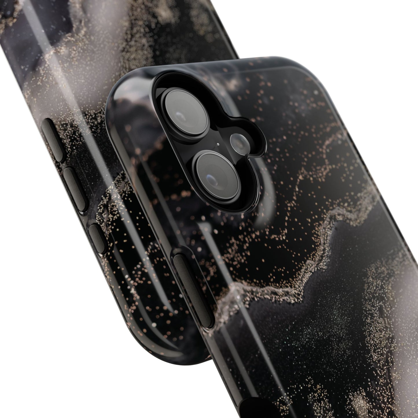 Luxury Black Marble Case for iPhone