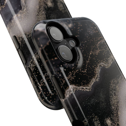 Luxury Black Marble Case for iPhone