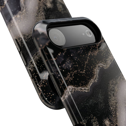 Luxury Black Marble Case for iPhone
