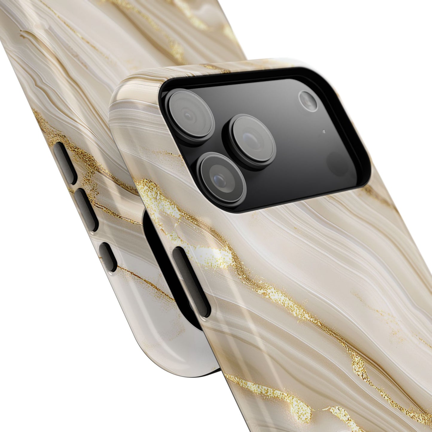 Luxury Gold Marble Case for iPhone