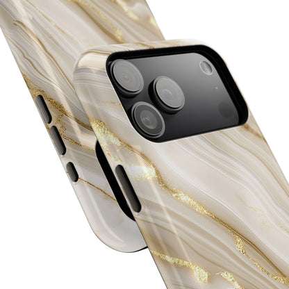 Luxury Gold Marble Case for iPhone