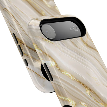 Luxury Gold Marble Case for iPhone