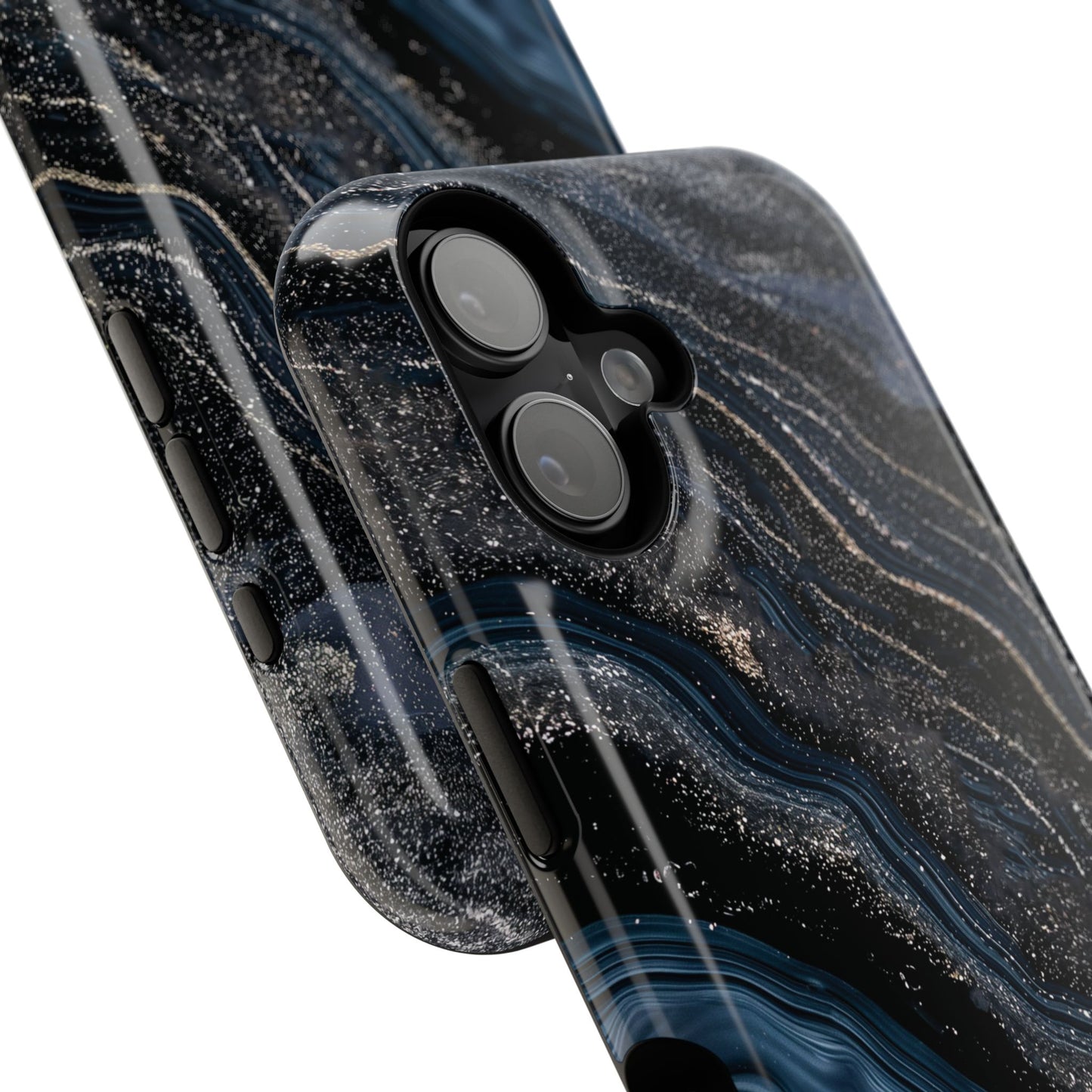 Midnight River Marble Design for iPhone