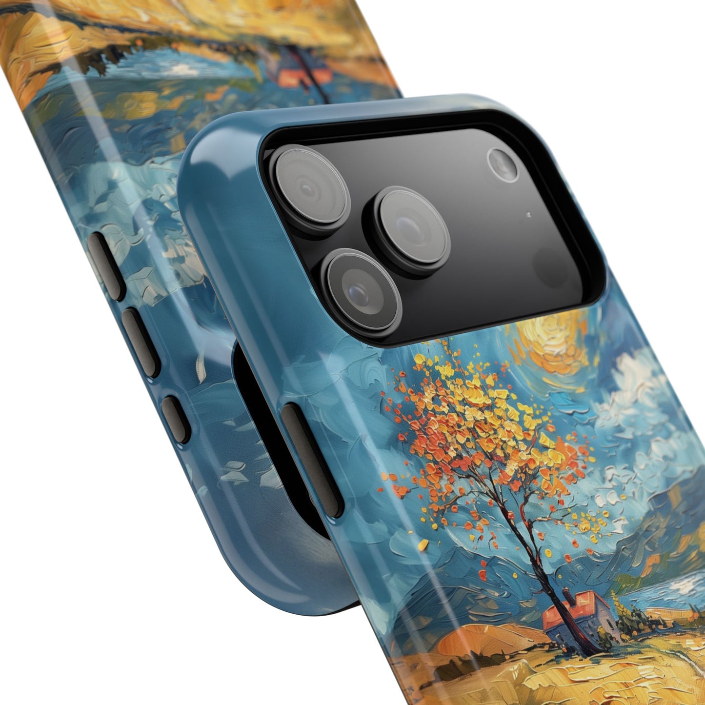 The Spring in Vincent Van Gogh Style Oil Painting Design iPhone Case