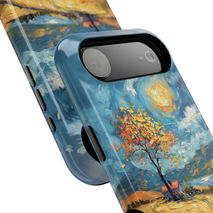 The Spring in Vincent Van Gogh Style Oil Painting Design iPhone Case