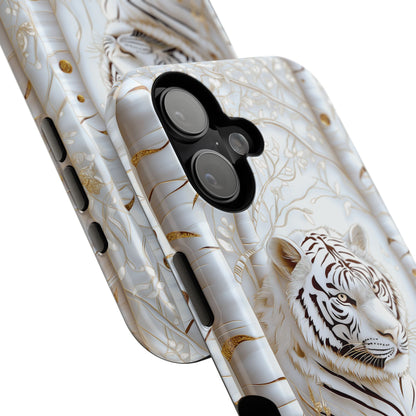 White Tiger Design iPhone Case