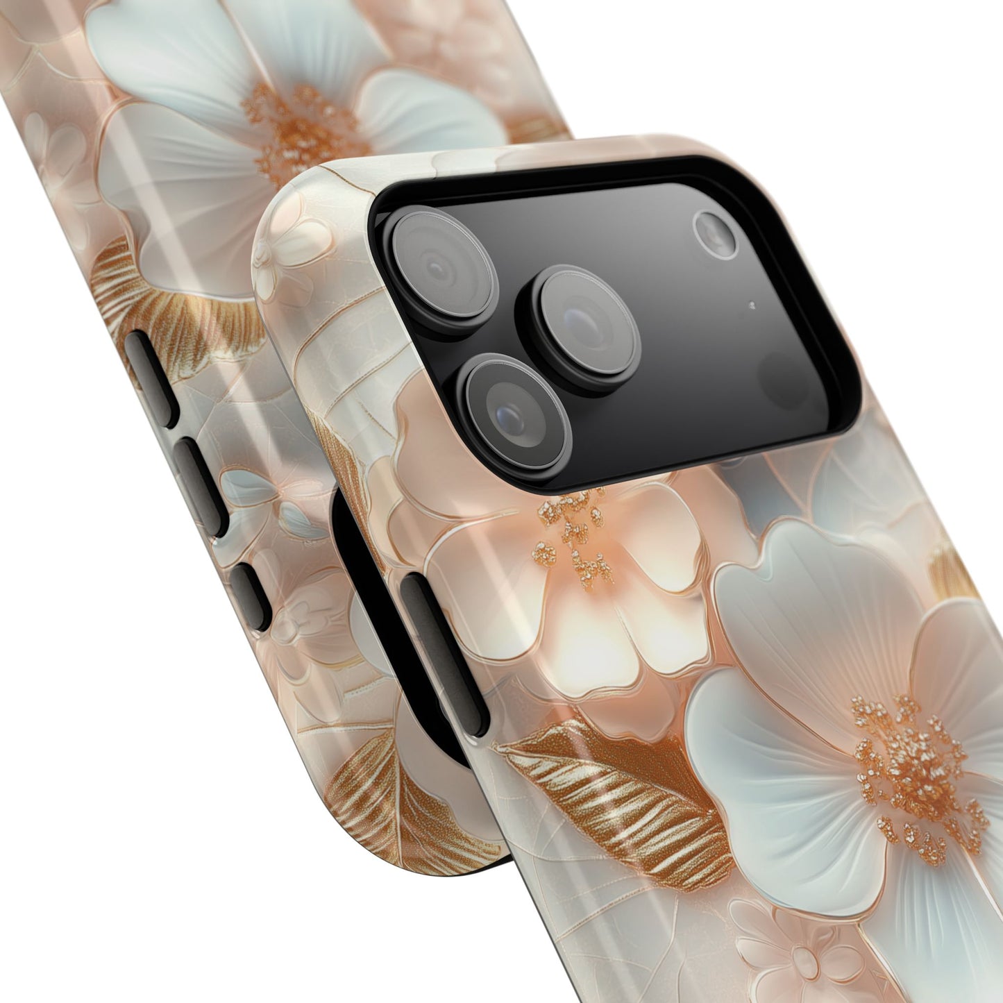 Elegant Floral Design iPhone Case