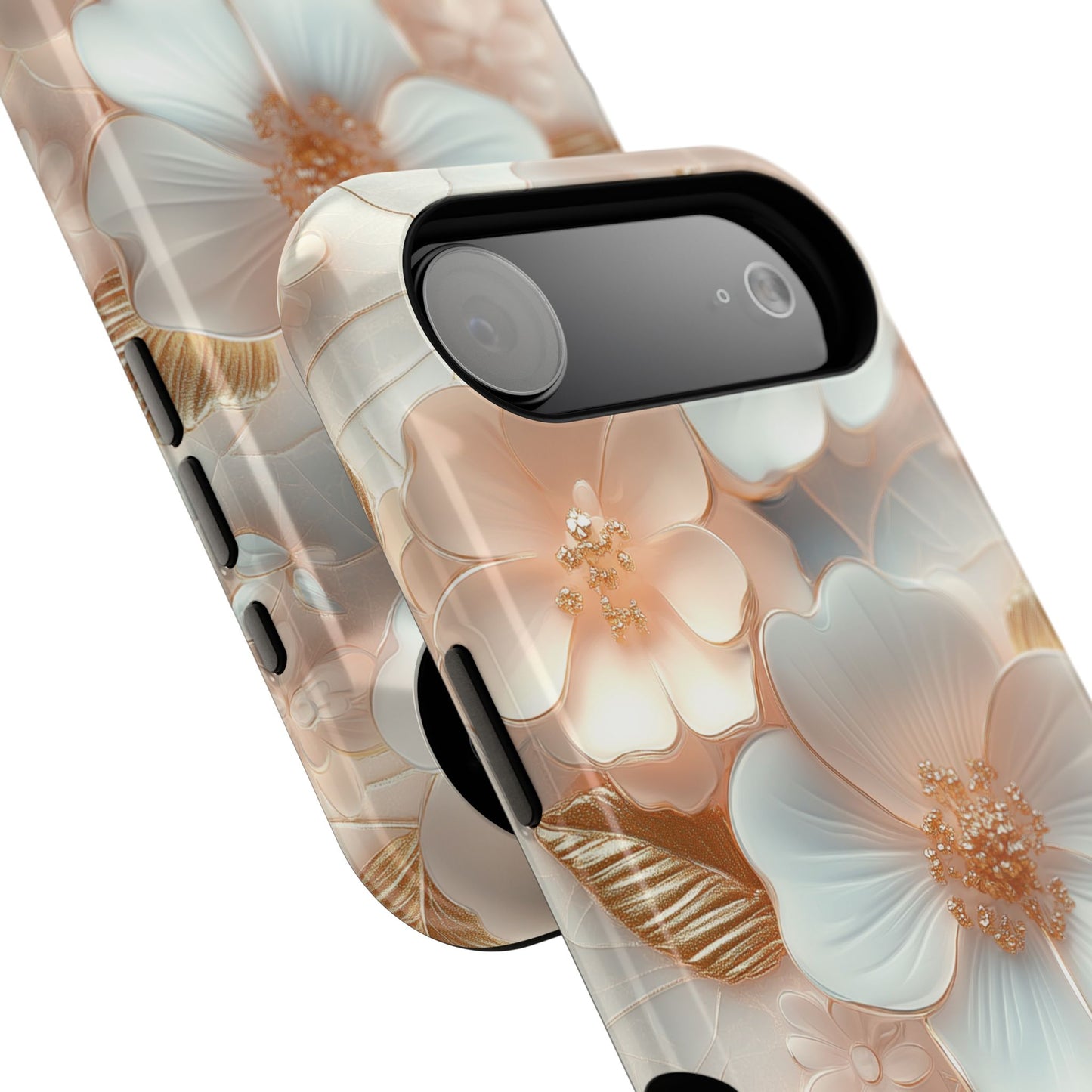 Elegant Floral Design iPhone Case