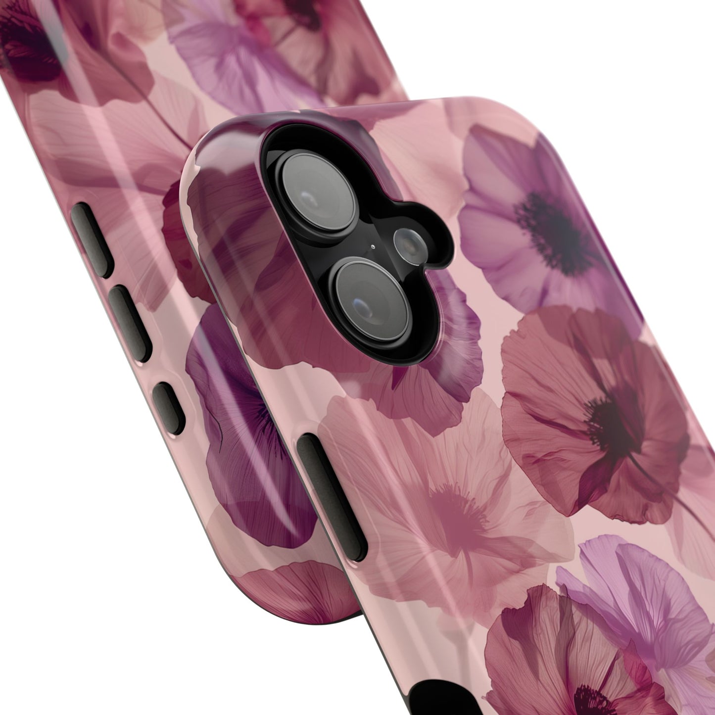 Poppy Flower Design iPhone Case