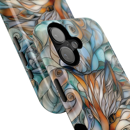 Fox Stained Glass Design iPhone Case