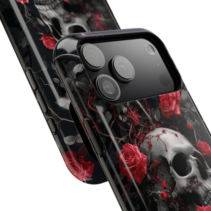 Dark Romance Design iPhone Case