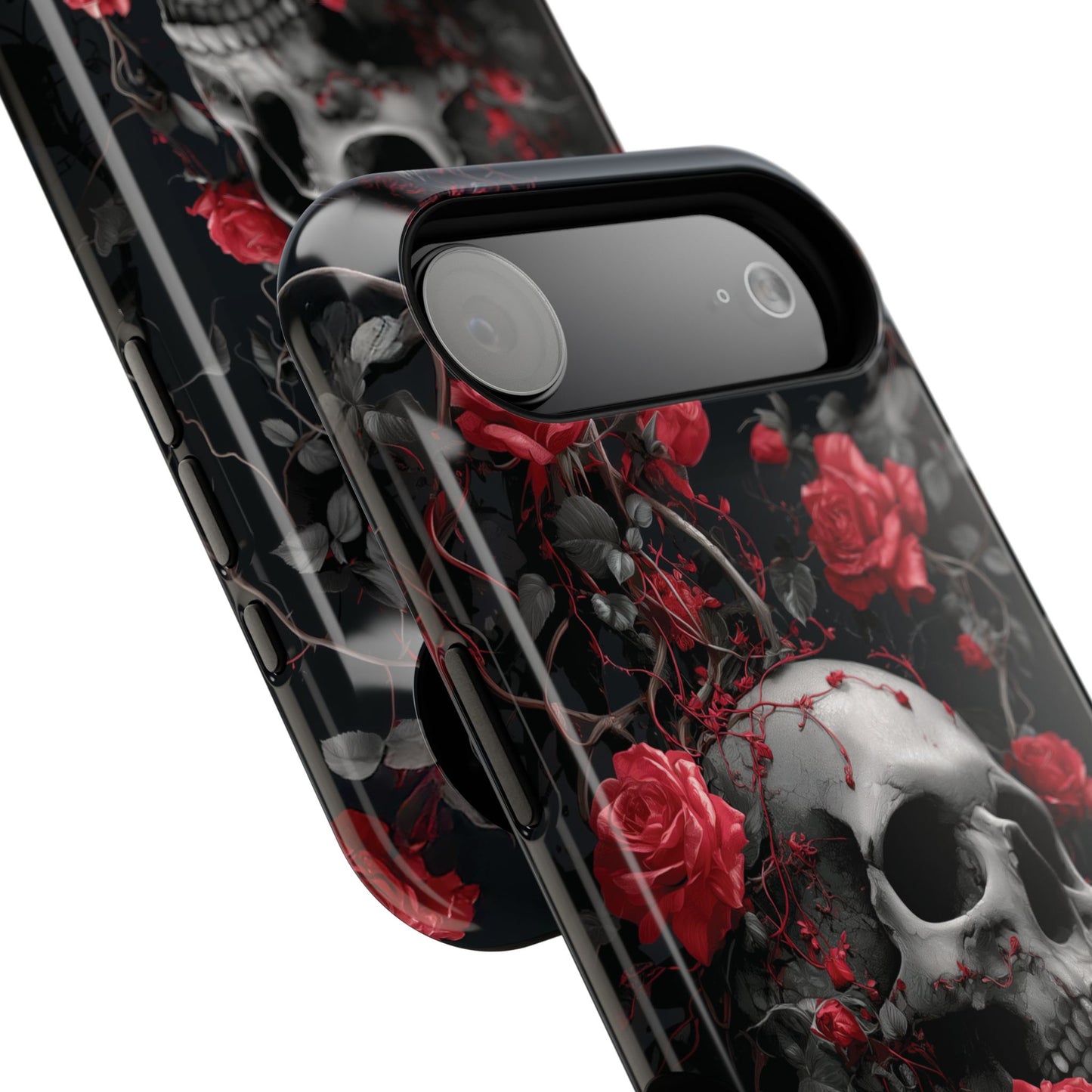 Dark Romance Design iPhone Case