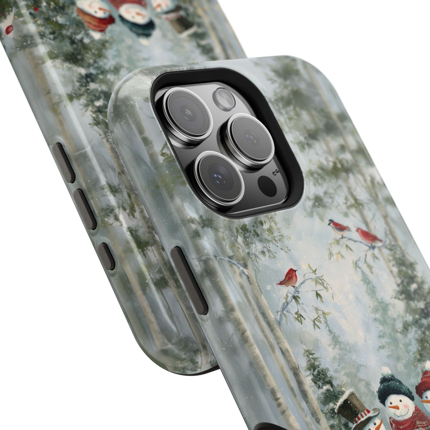 Frosty Friends Design iPhone Case