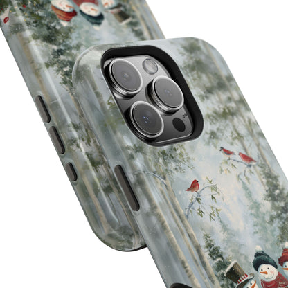 Frosty Friends Design iPhone Case