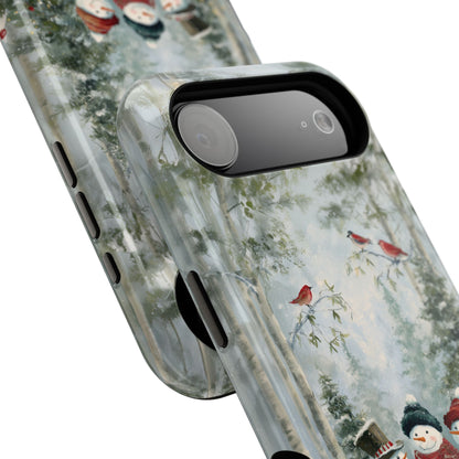 Frosty Friends Design iPhone Case