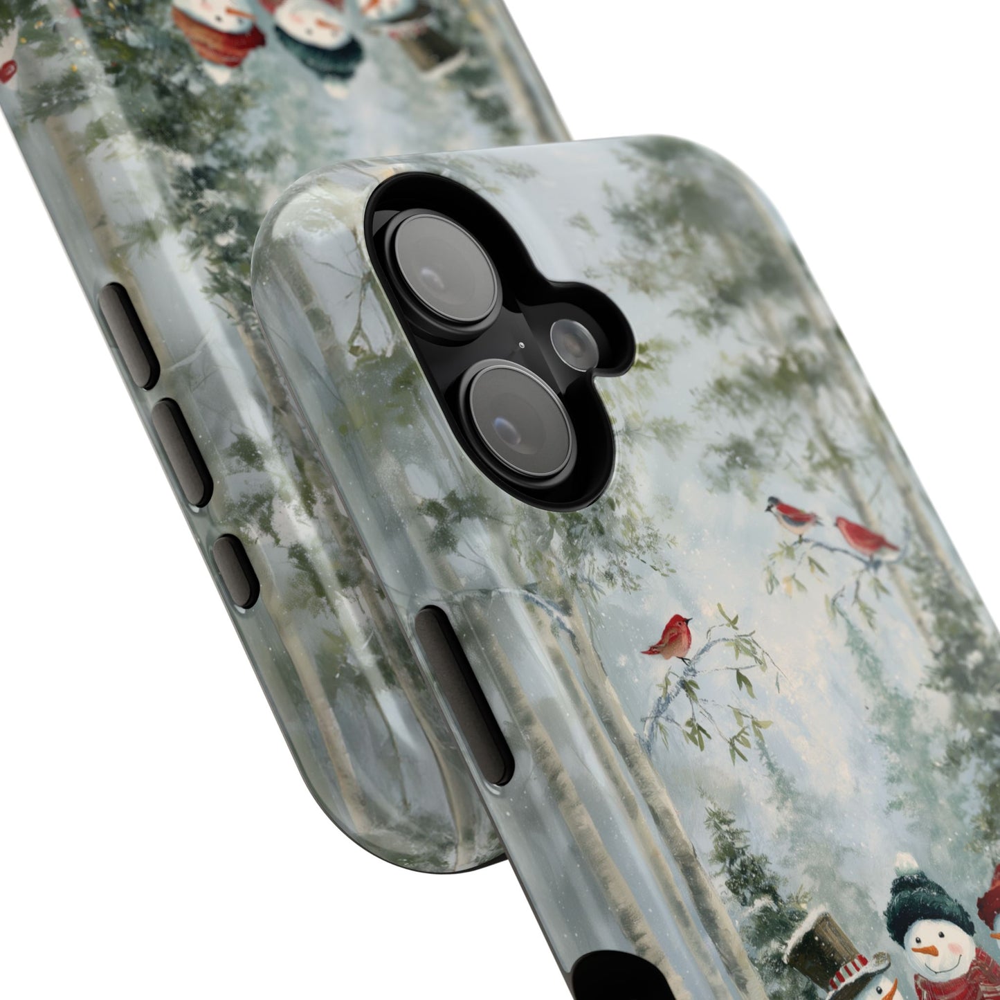 Frosty Friends Design iPhone Case