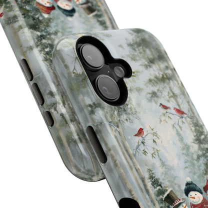 Frosty Friends Design iPhone Case