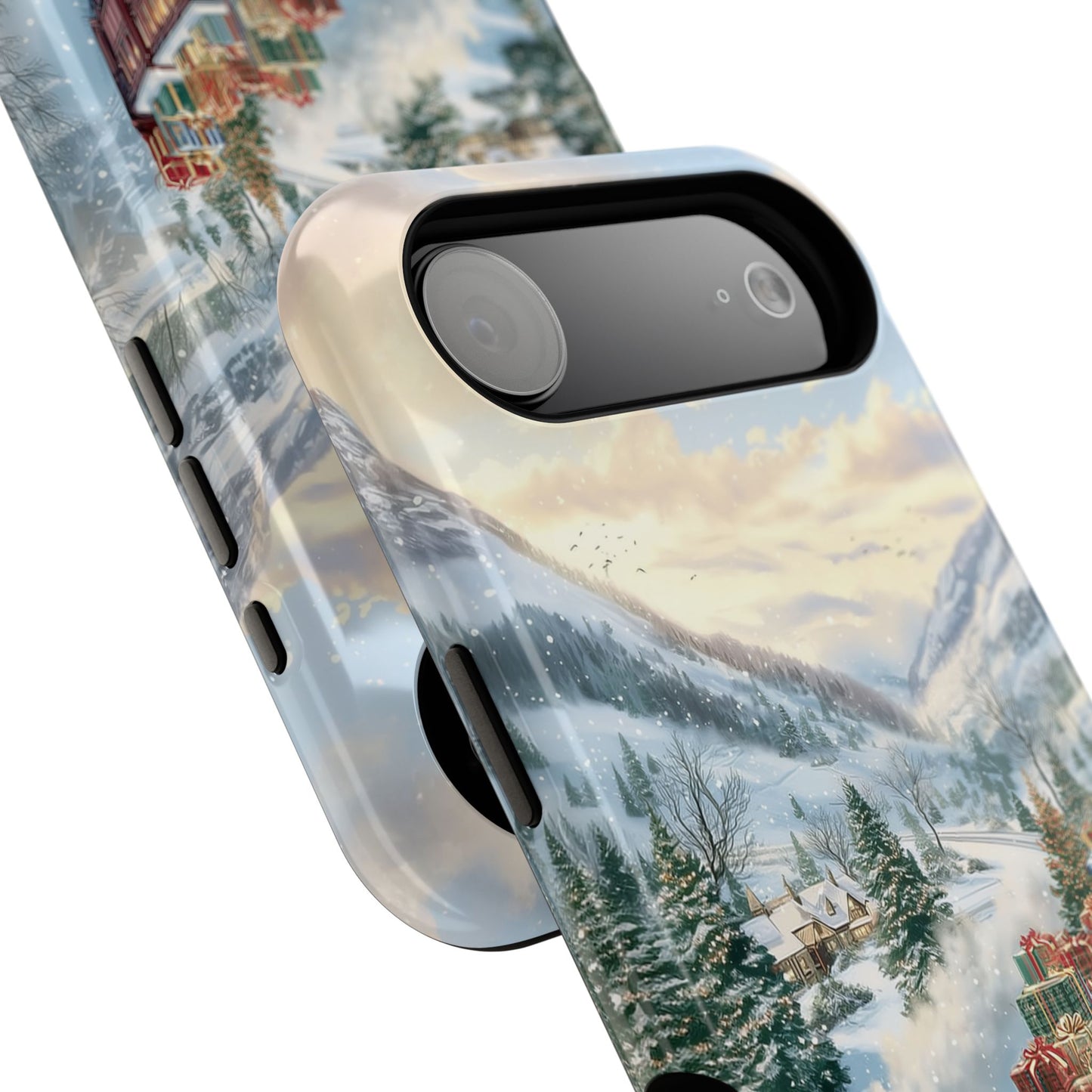 Christmas Express Design iPhone Case