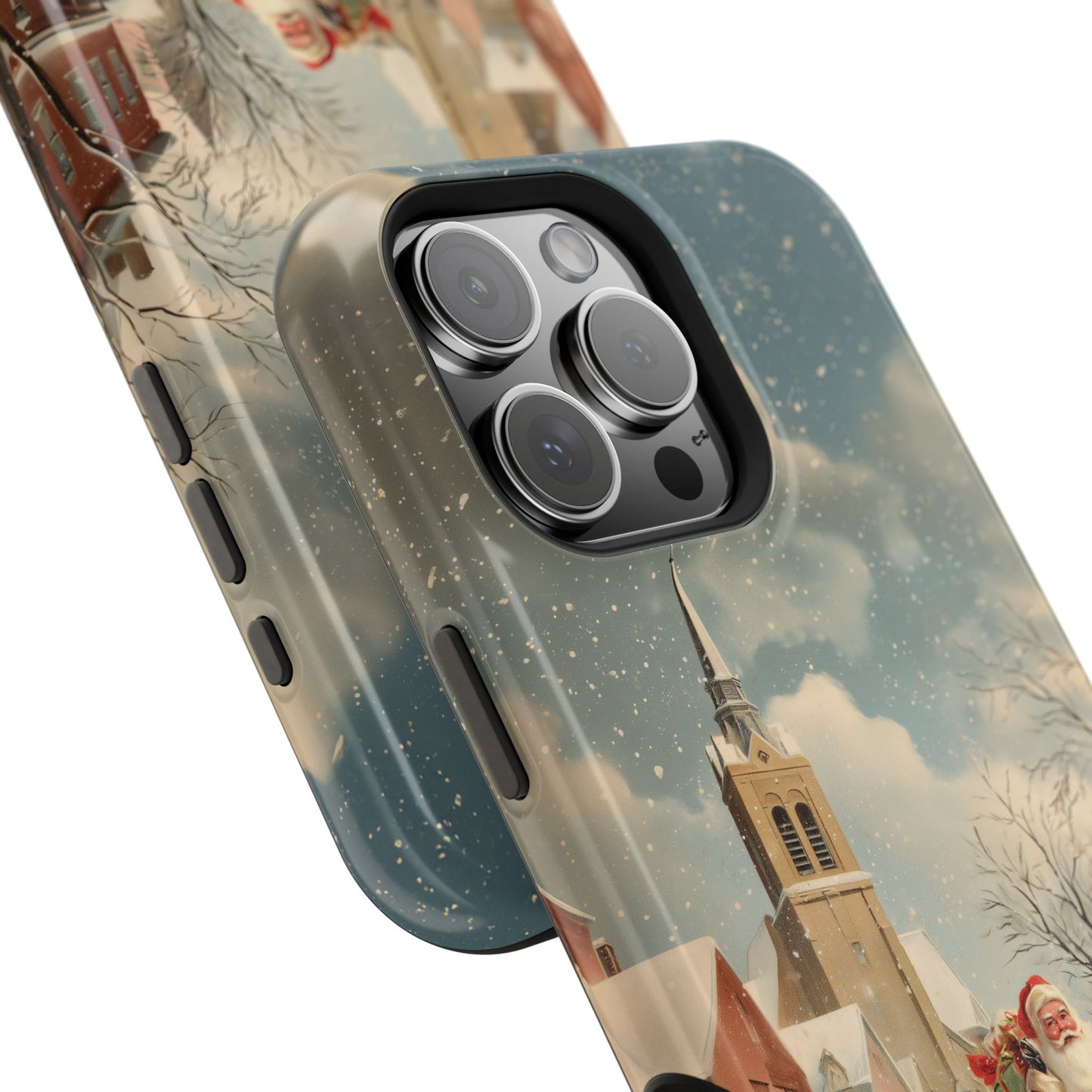 Santa’s Stroll Design iPhone Case