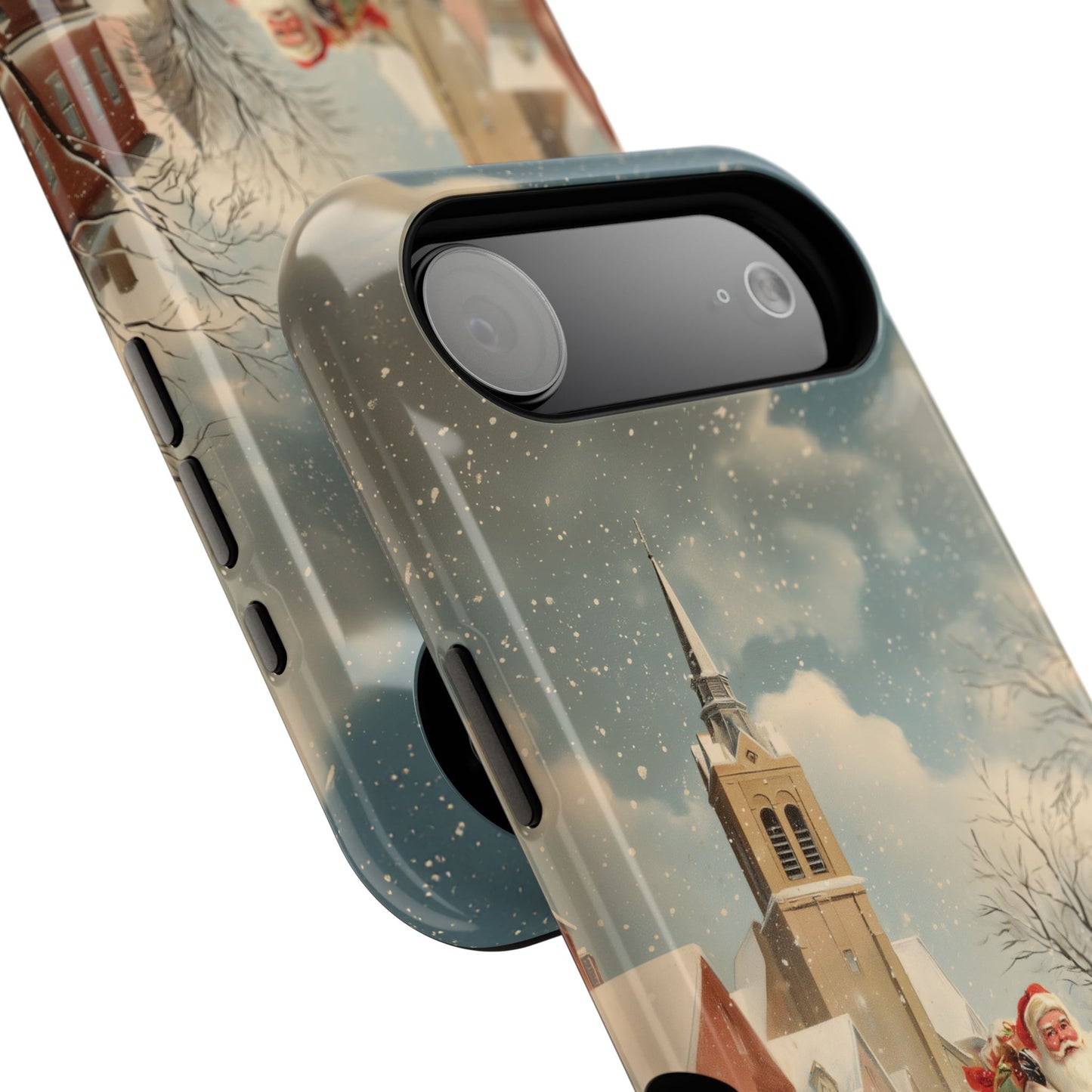 Santa’s Stroll Design iPhone Case