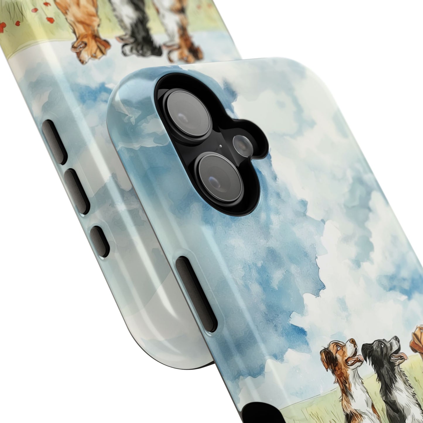 Paws & Poppies Design iPhone Case