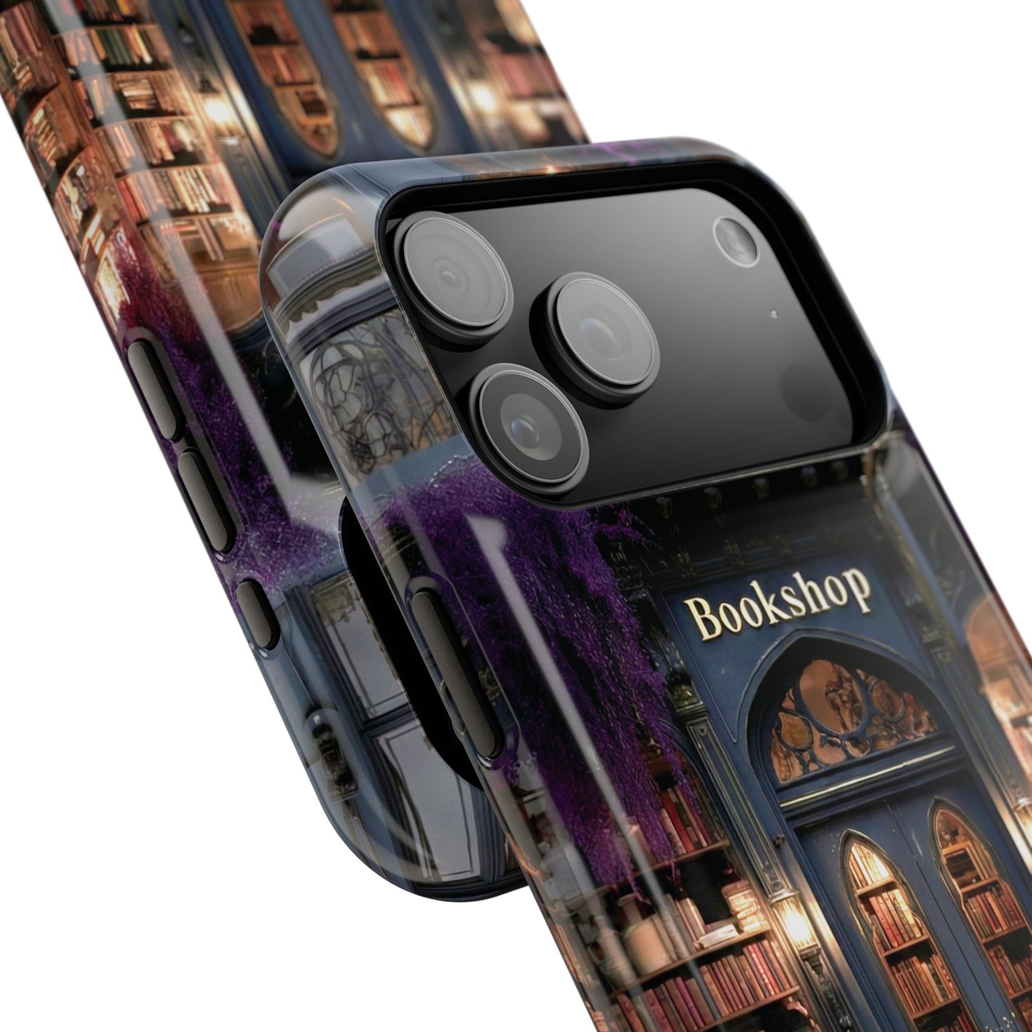 The Midnight Bookshop Design iPhone Case