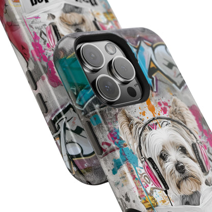 Daily Dog Beats (Yorkshire) Design iPhone Case