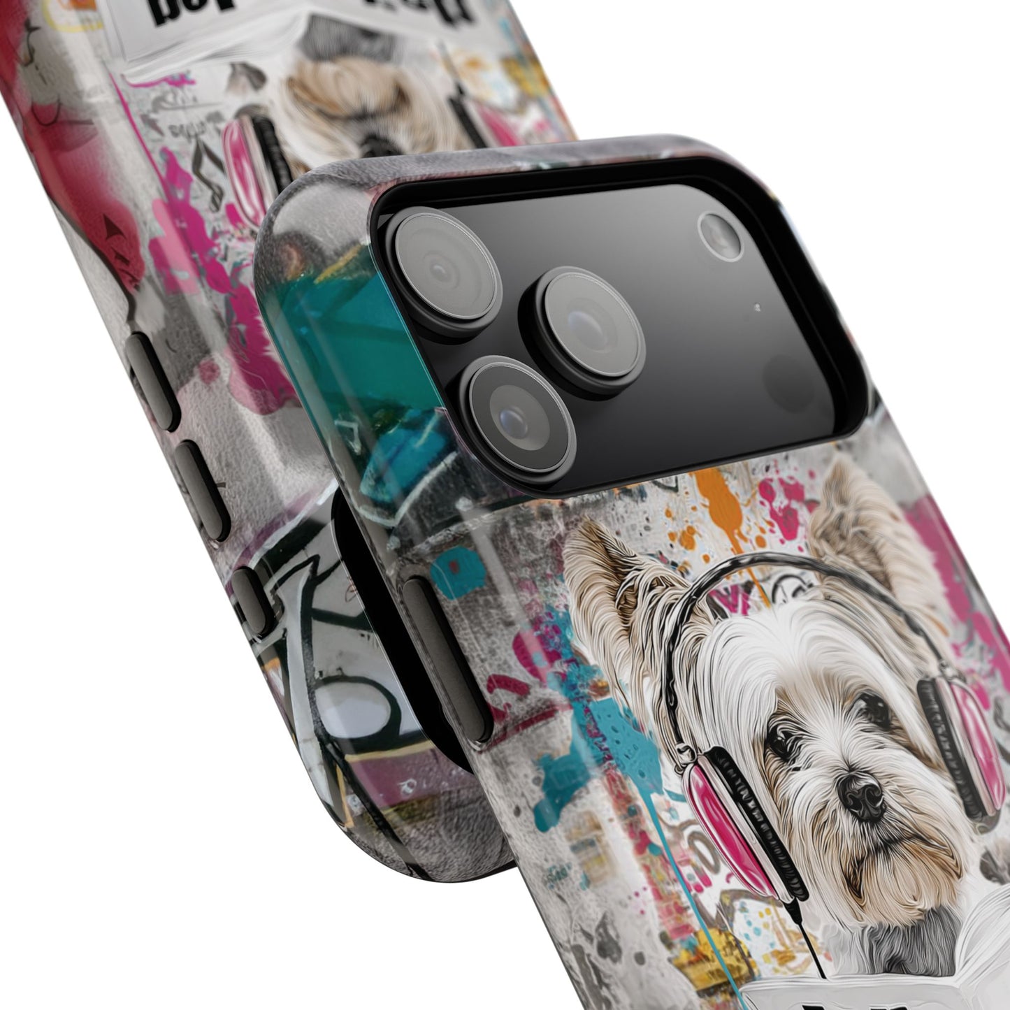 Daily Dog Beats (Yorkshire) Design iPhone Case