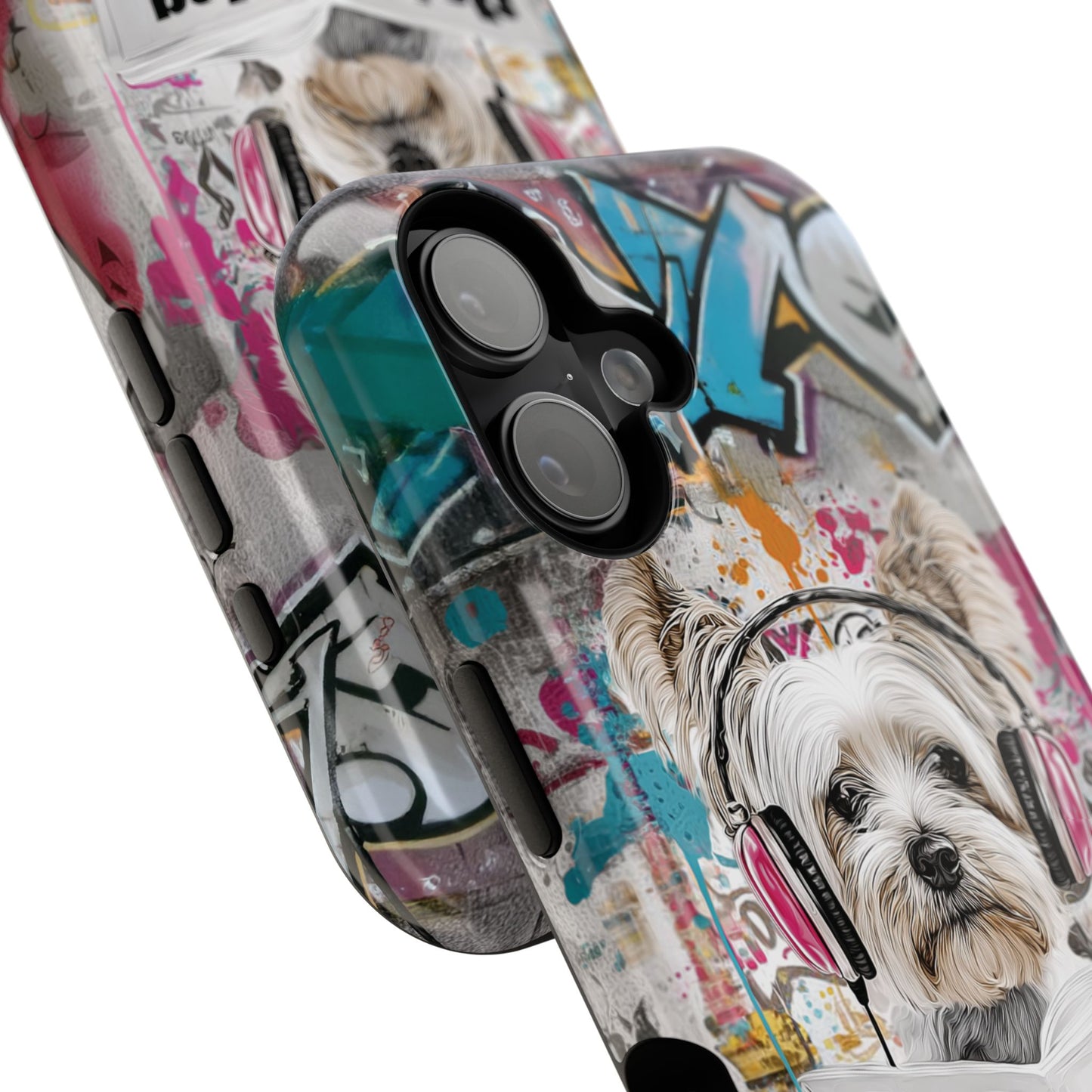 Daily Dog Beats (Yorkshire) Design iPhone Case