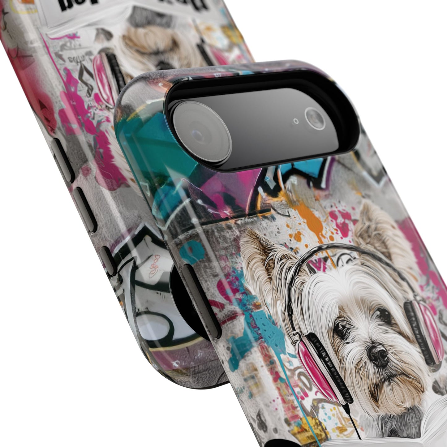 Daily Dog Beats (Yorkshire) Design iPhone Case