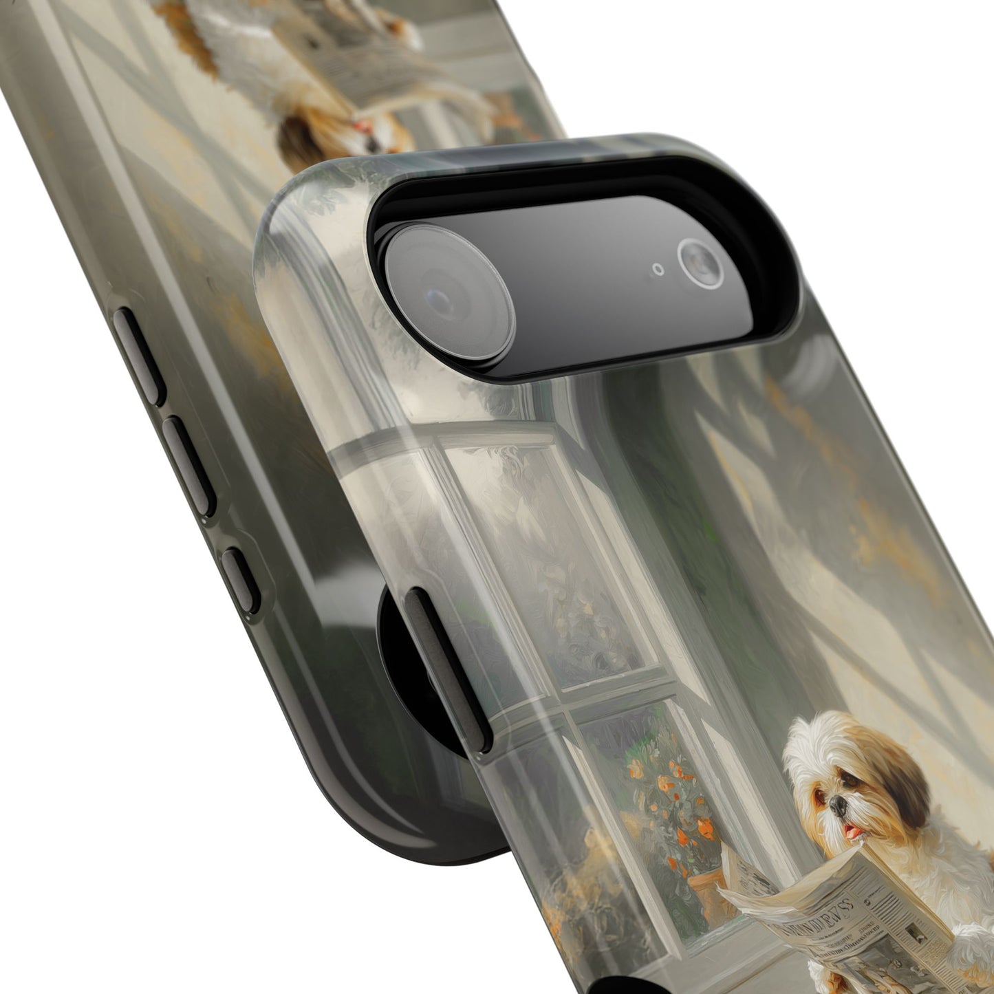 Serious Business (Shih Tzu) Design iPhone Case