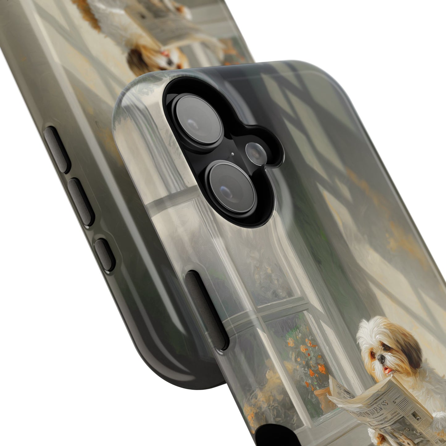 Serious Business (Shih Tzu) Design iPhone Case