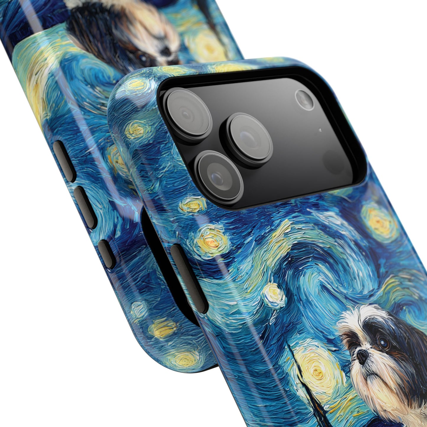 Barky Night (Shih Tzu) Design iPhone Case