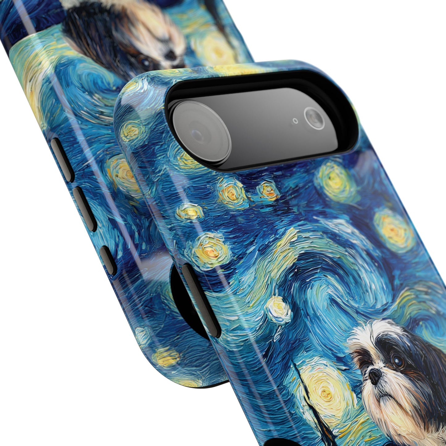 Barky Night (Shih Tzu) Design iPhone Case