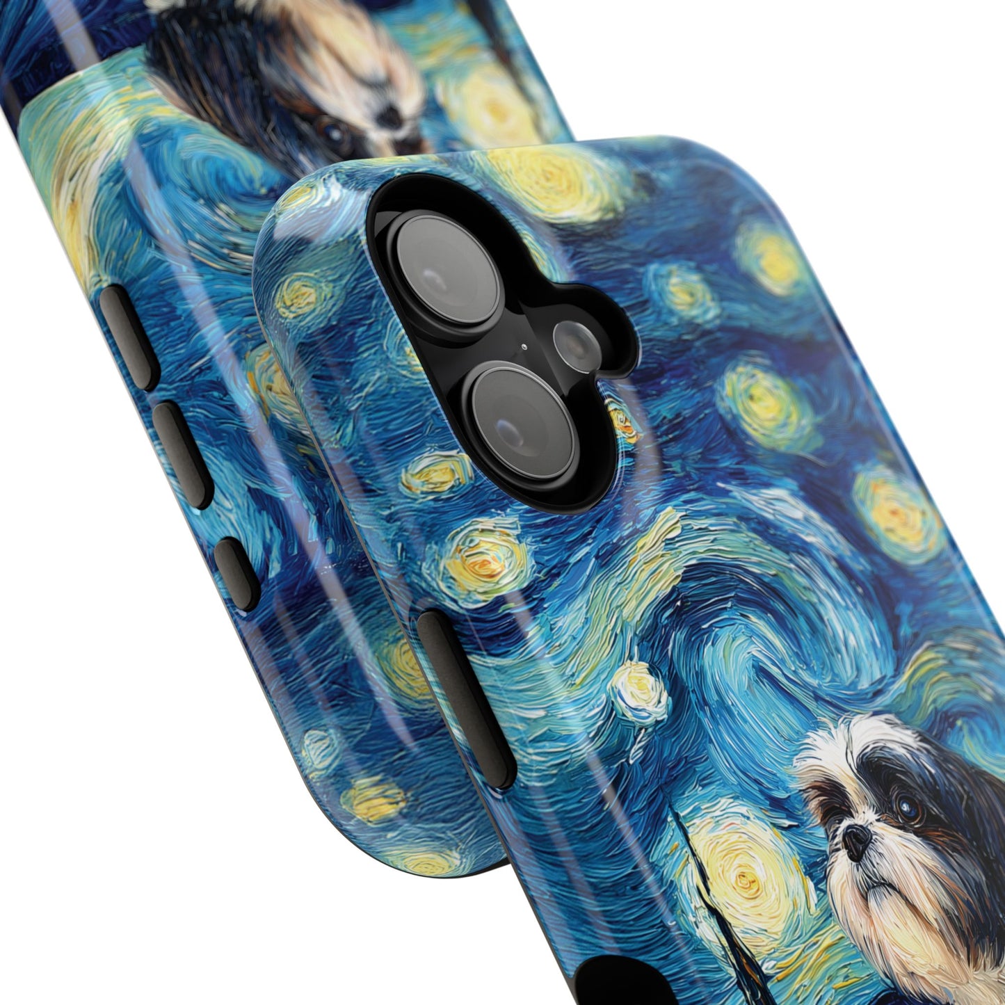 Barky Night (Shih Tzu) Design iPhone Case