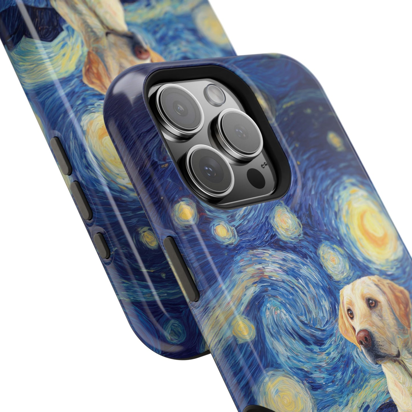 Barky Night (Labrador Retriever) Design iPhone Case