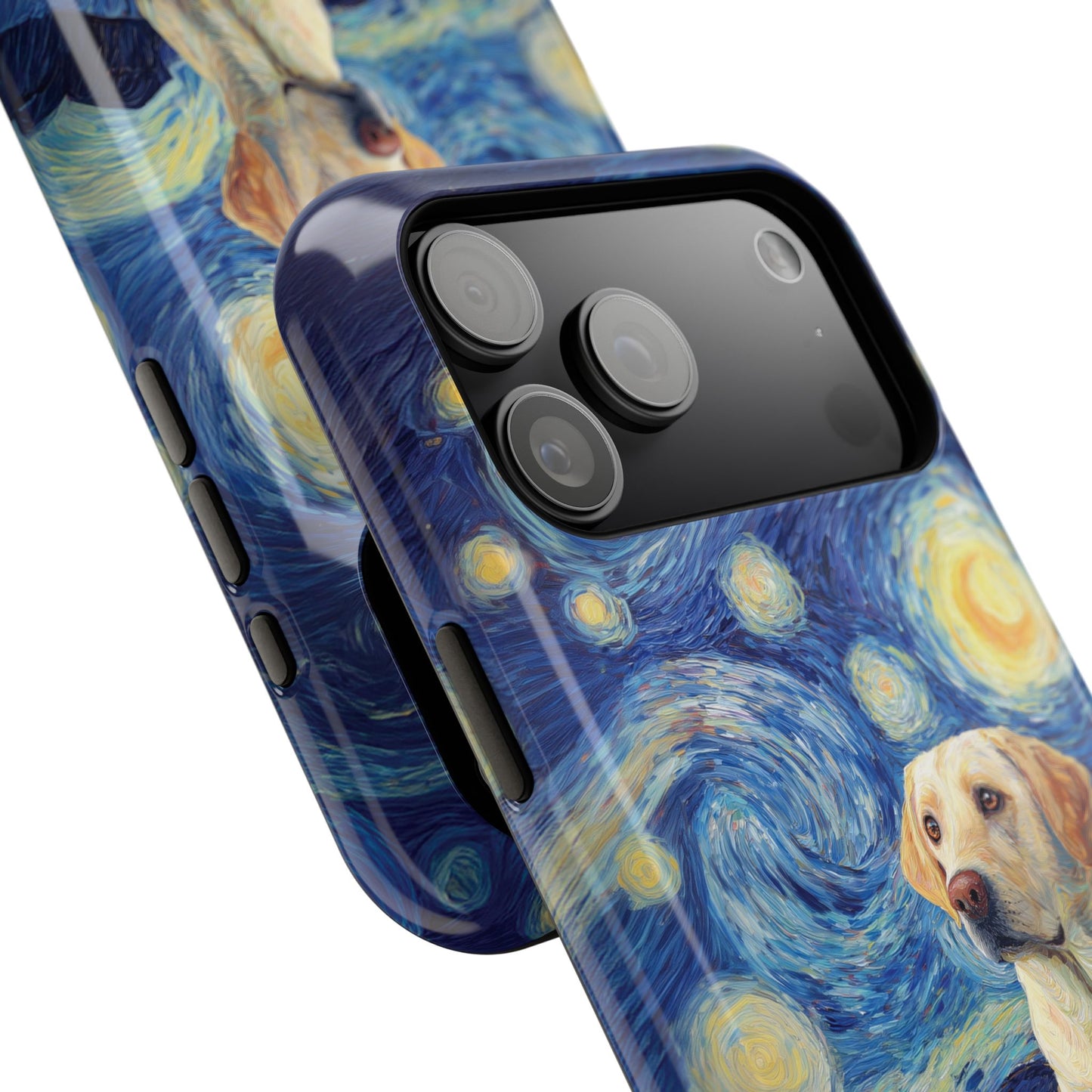 Barky Night (Labrador Retriever) Design iPhone Case