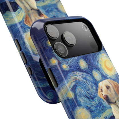 Barky Night (Labrador Retriever) Design iPhone Case