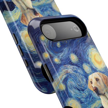 Barky Night (Labrador Retriever) Design iPhone Case
