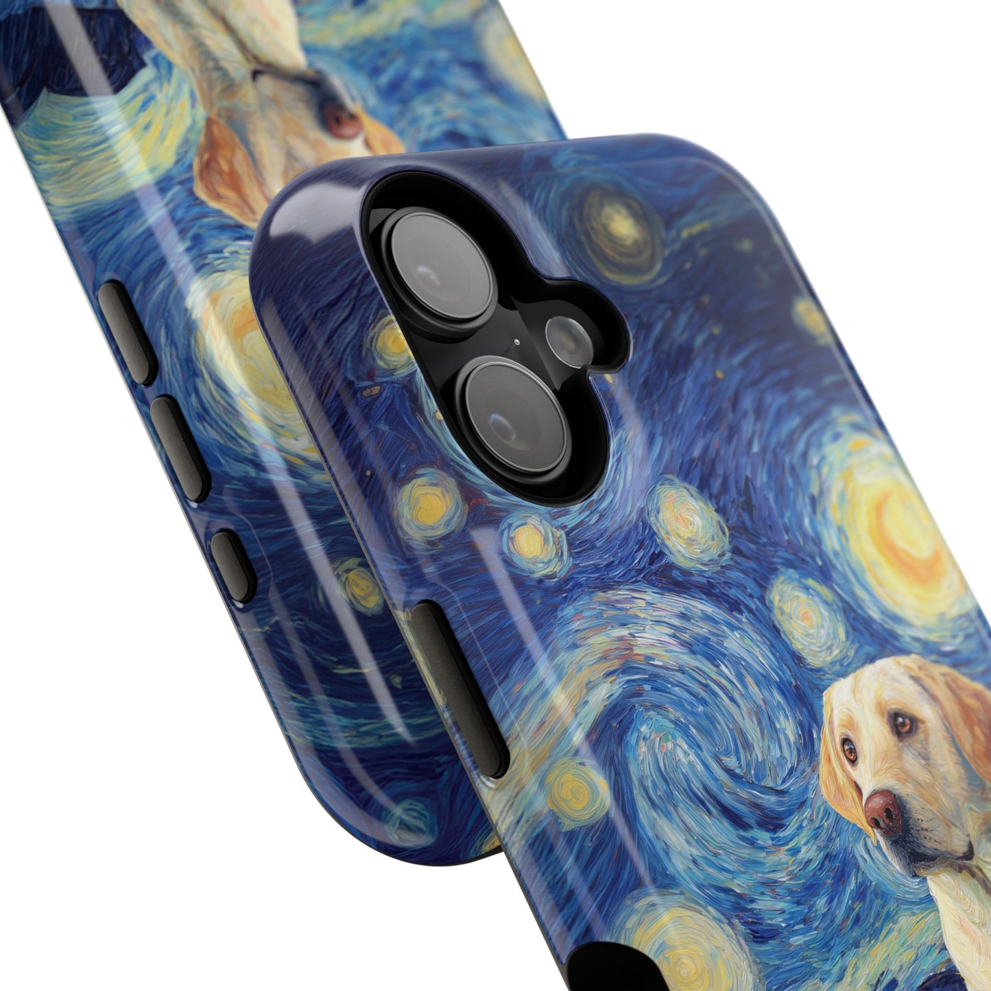 Barky Night (Labrador Retriever) Design iPhone Case