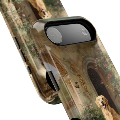 The Royal Golden Guardian Design iPhone Case