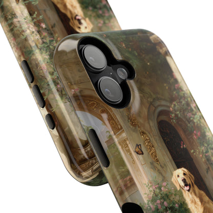 The Royal Golden Guardian Design iPhone Case