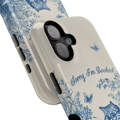 Sorry I'm Booked Design iPhone Case