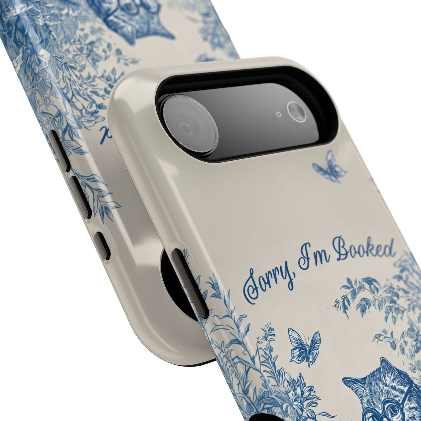 Sorry I'm Booked Design iPhone Case