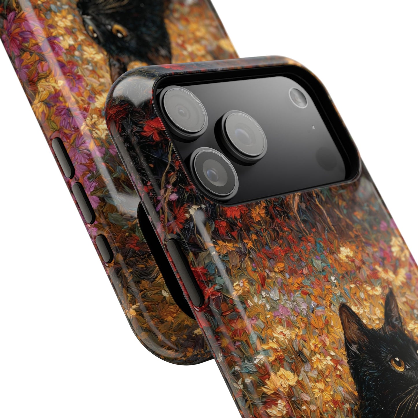 The Golden Gaze Design iPhone Case