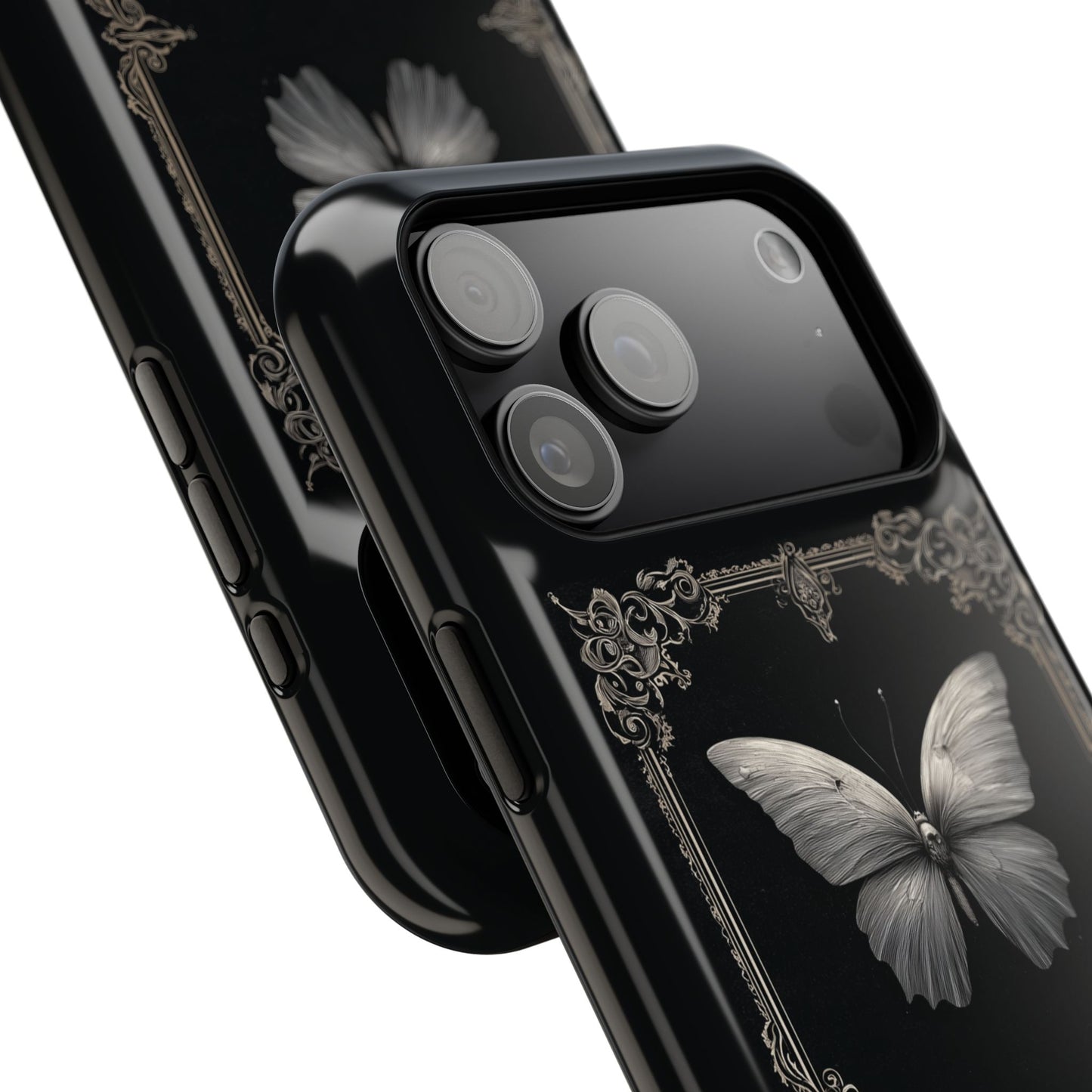Gothic Wings Design iPhone Case