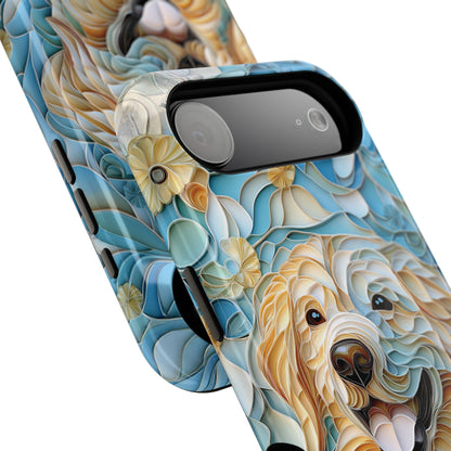 Golden Layers Design iPhone Case