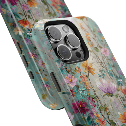Wildflower Symphony Design iPhone Case
