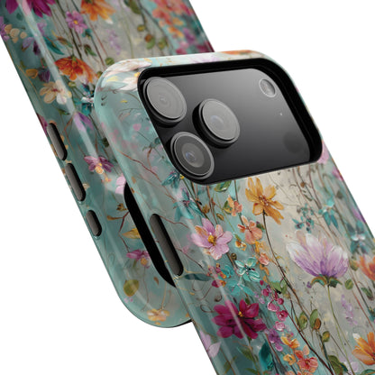 Wildflower Symphony Design iPhone Case