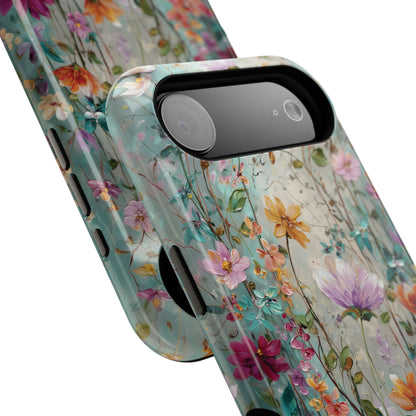 Wildflower Symphony Design iPhone Case